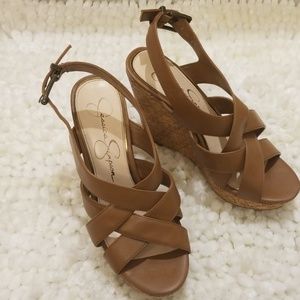 Jessica Simpson Wedges- Size 6M (Worn Only Once)